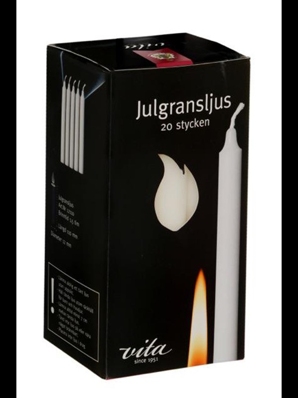 Julgransljus-20 pack 12110-20p
