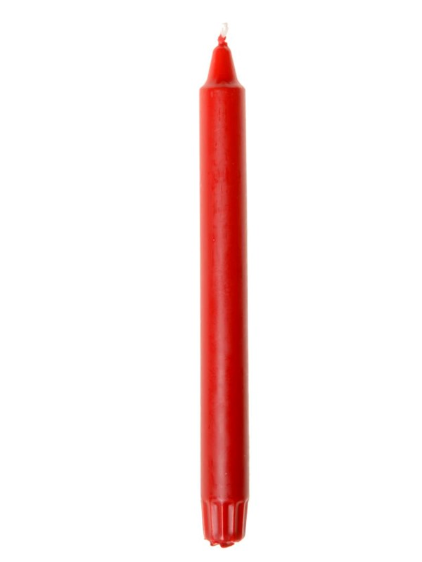Långa Kronljus 25 cm 4-pack 24250-Röd