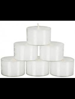 Värmeljus-6 H - Plastkopp - 18 pack