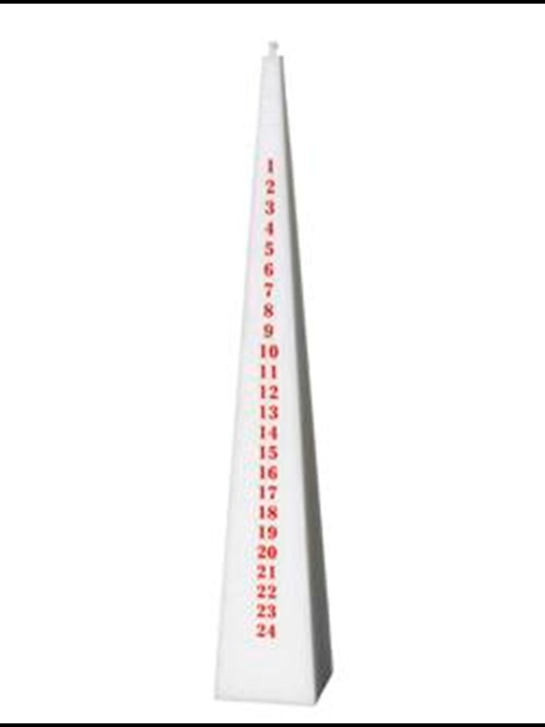 Kalenderljus Pyramid L-38 cm 60380-Kalender 2