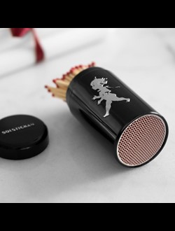 Solstickan Tändsticksrör Svart/Silver