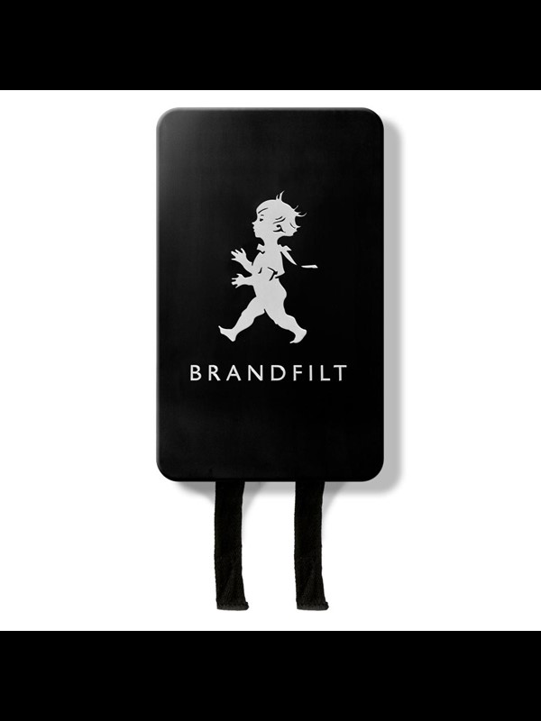 Brandfilt Solstickan Mattsvart/Silver ST40-01